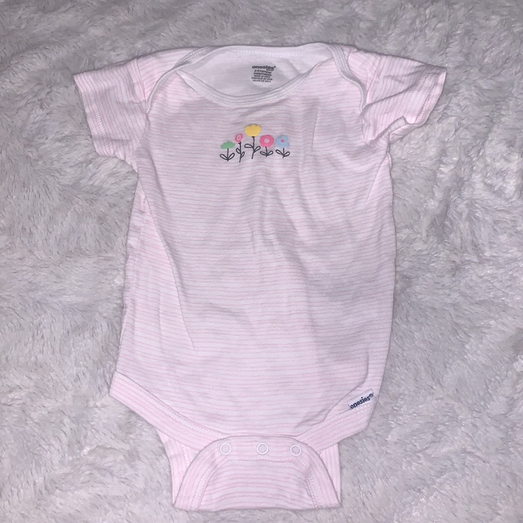 (3 For $10) Onesies Floral Bodysuit